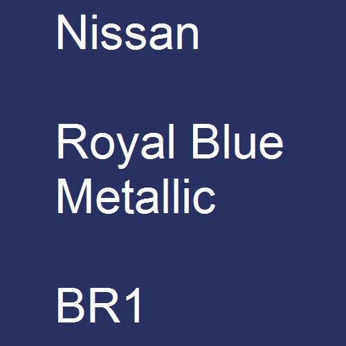 Nissan, Royal Blue Metallic, BR1.